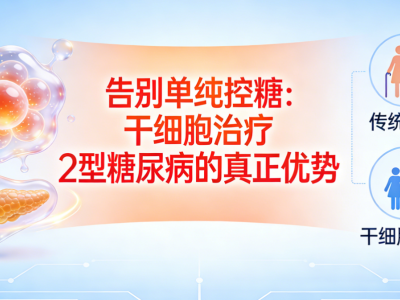 告別單純控糖：干細(xì)胞治療 2 型糖尿病的真正優(yōu)勢(shì)