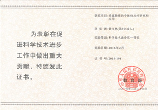 科學(xué)進步獎一等獎