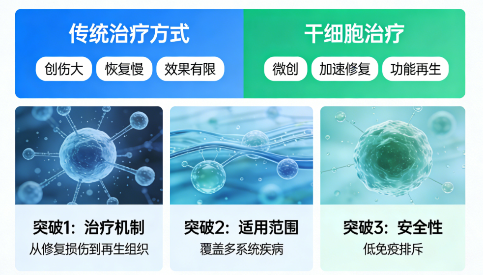 干細(xì)胞治療2型糖尿病的優(yōu)勢(shì)